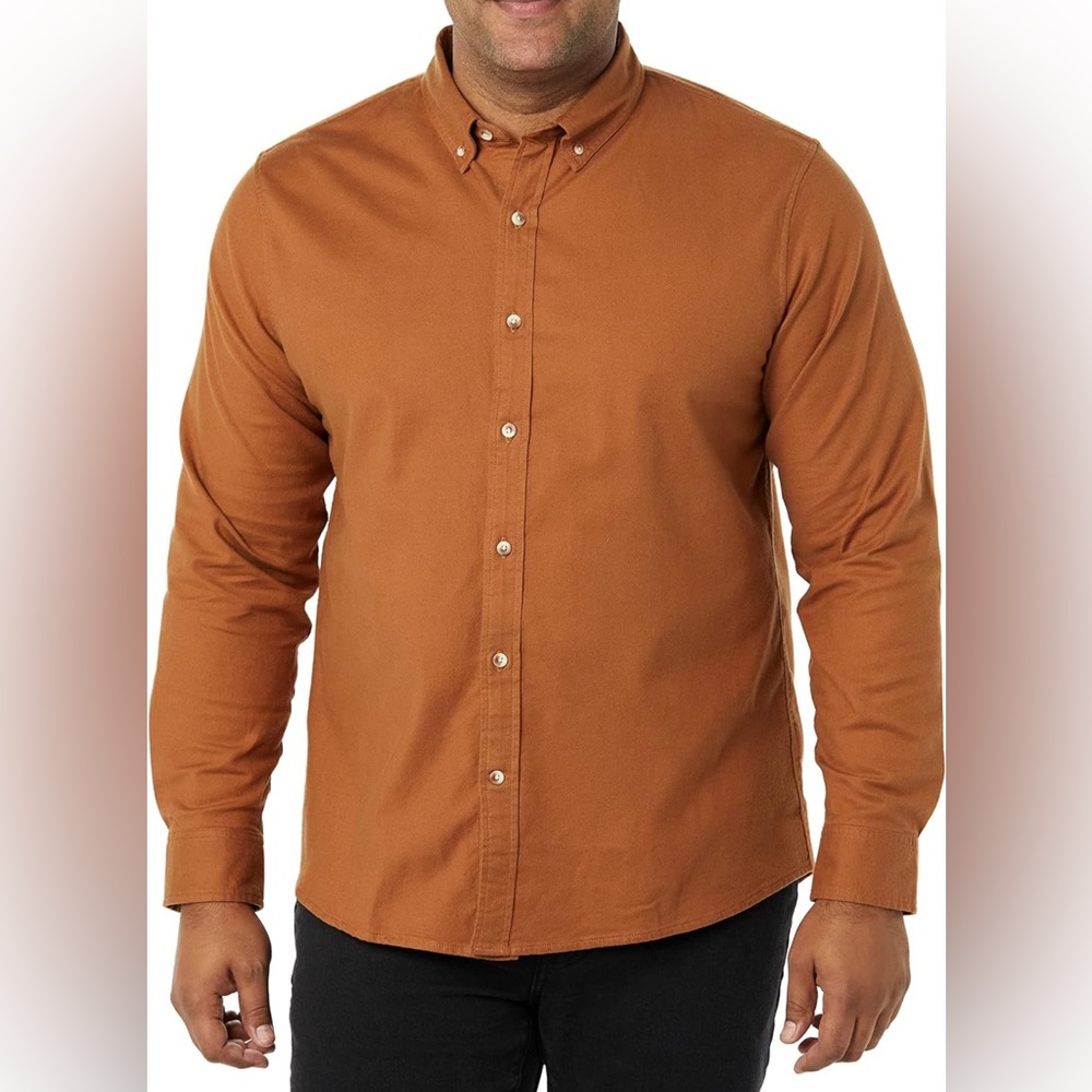 Goodthreads Men's Slim-Fit Long-Sleeve Stretch Oxford
